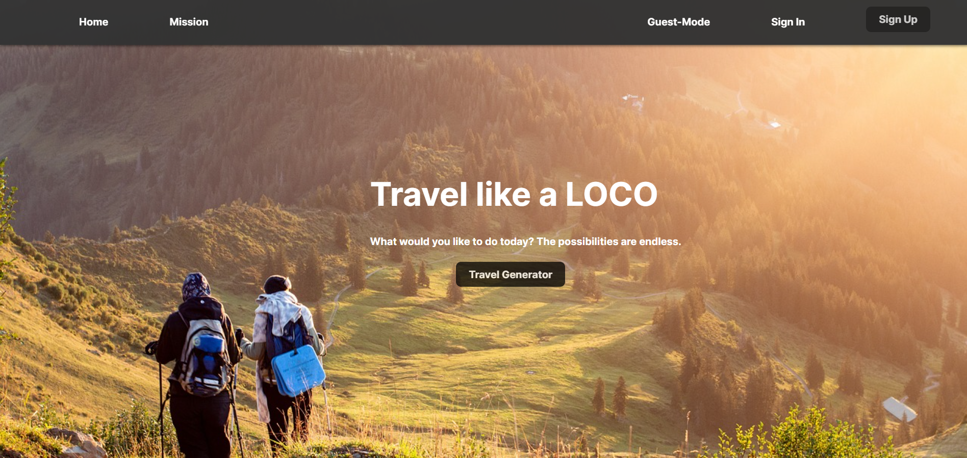 Travel Itinerary Generator